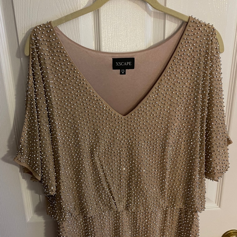 XSCAPE Rhinestone Dress - Picture 5 of 6